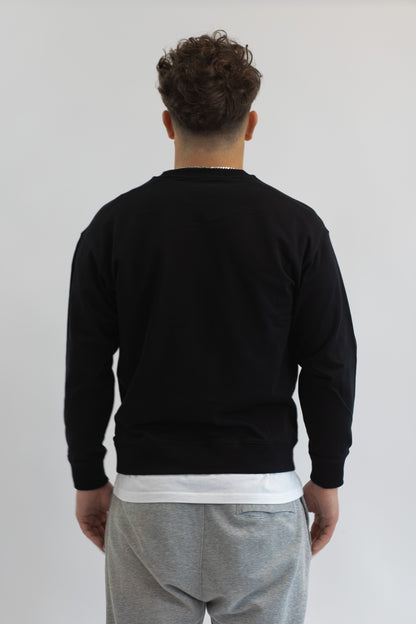 Crewneck – schwarz