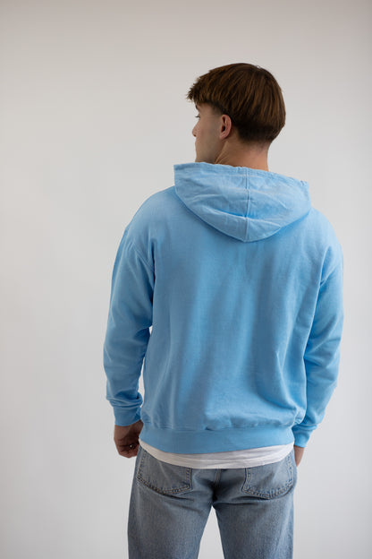 Hoodie - babyblau