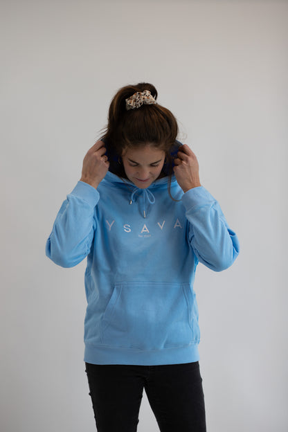 Hoodie - babyblau