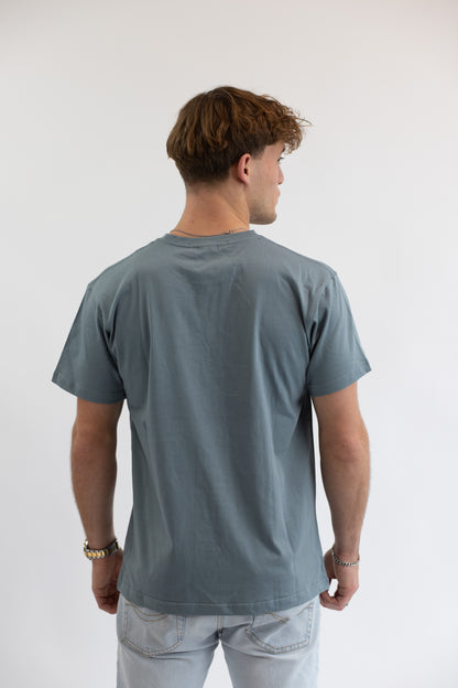 T-Shirt - blue grey