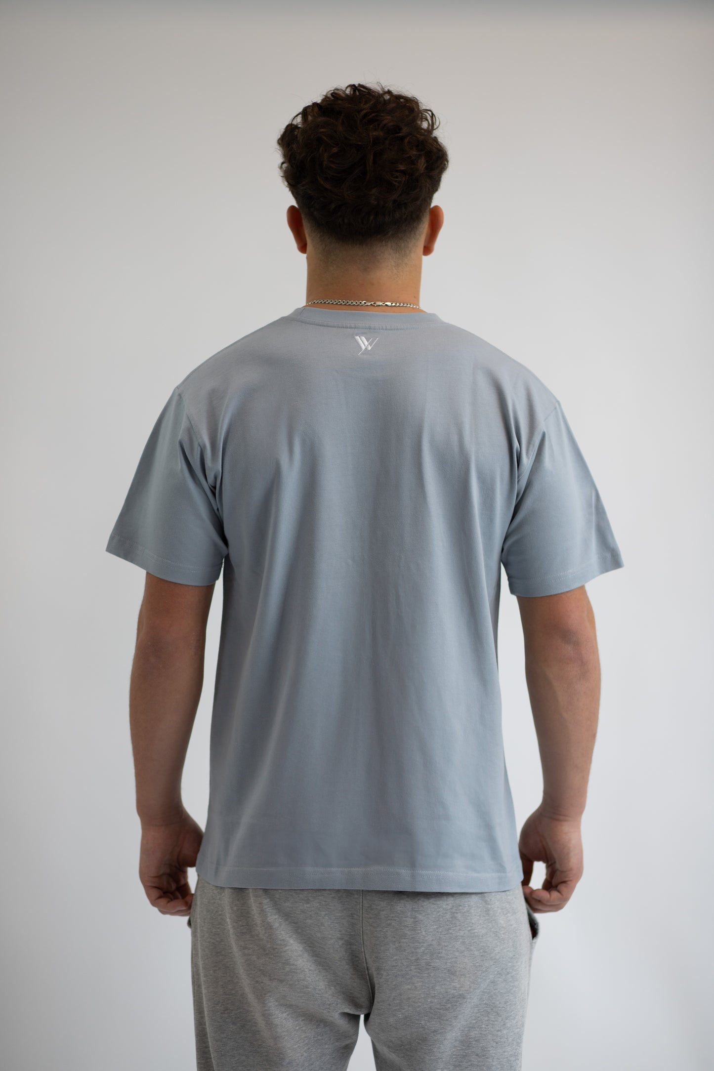 T-Shirt - blue grey